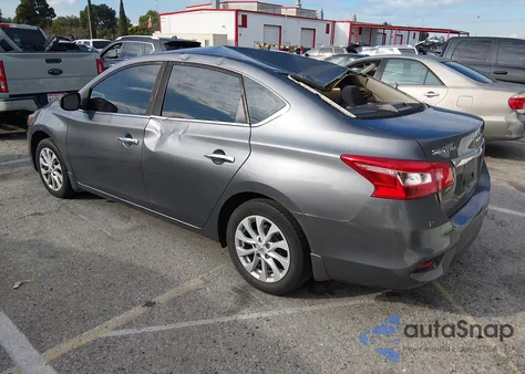 2019 Nissan Sentra Sv z USA, uszkodzony, nr VIN 3N1AB7AP6KL606902